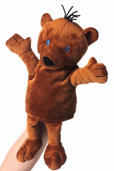 Handpuppe Kleiner Bär 22 cm aus Janosch Plüschbär