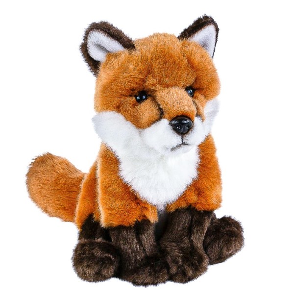 Kuscheltier Fuchs sitzend 30 cm (mit Schwanz)