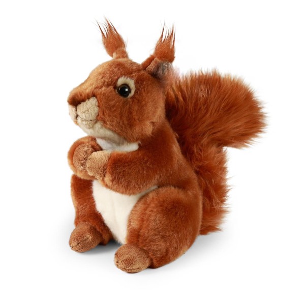 Kuscheltier Eichhörnchen braun 23 cm Plüscheichhörnchen