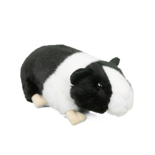Kuscheltier Meerschweinchen schwarz/weiß 22 cm Plüschtier