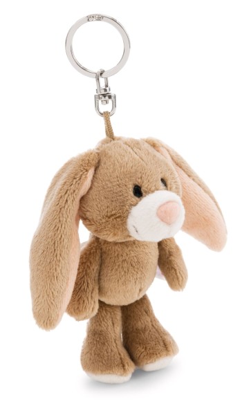 Nici Schlüsselanhänger Hase Lopino braun 10 cm