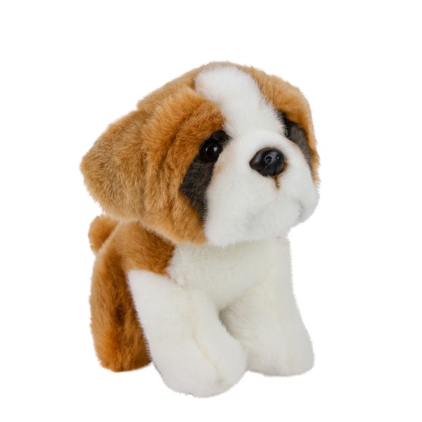 Kuscheltier Bernhardiner sitzend 20 cm Plüschhund