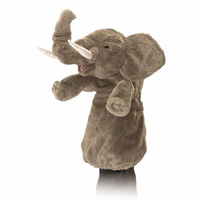 Folkmanis Elefant Handpuppe 30 cm