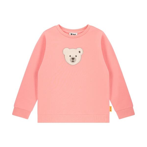 Steiff Sweatshirt rosa mit Quietscher
