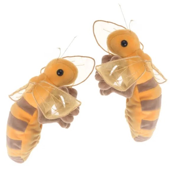 Bukowski Biene gelb/braun 18 cm Plüschbiene