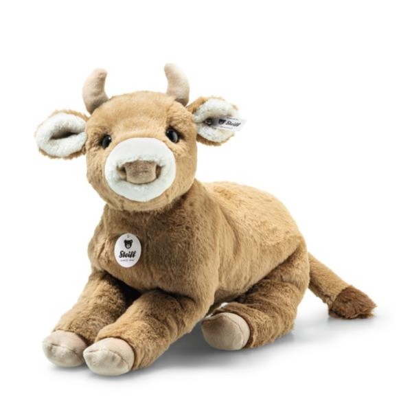 Steiff Kalb Resi 32 cm braun liegend 069857