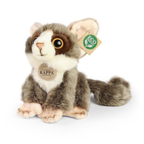 Kuscheltier Galagos Bush Baby grau 18 cm Plüschgalagos