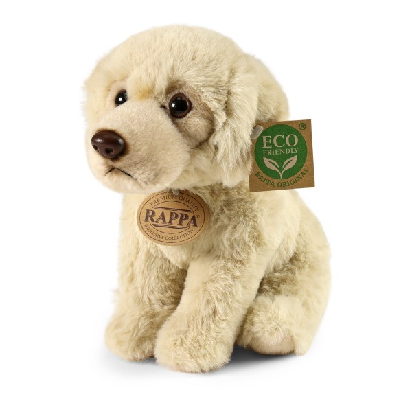 Kuscheltier Golden Retriever 23 cm sitzend blond Plüschhund