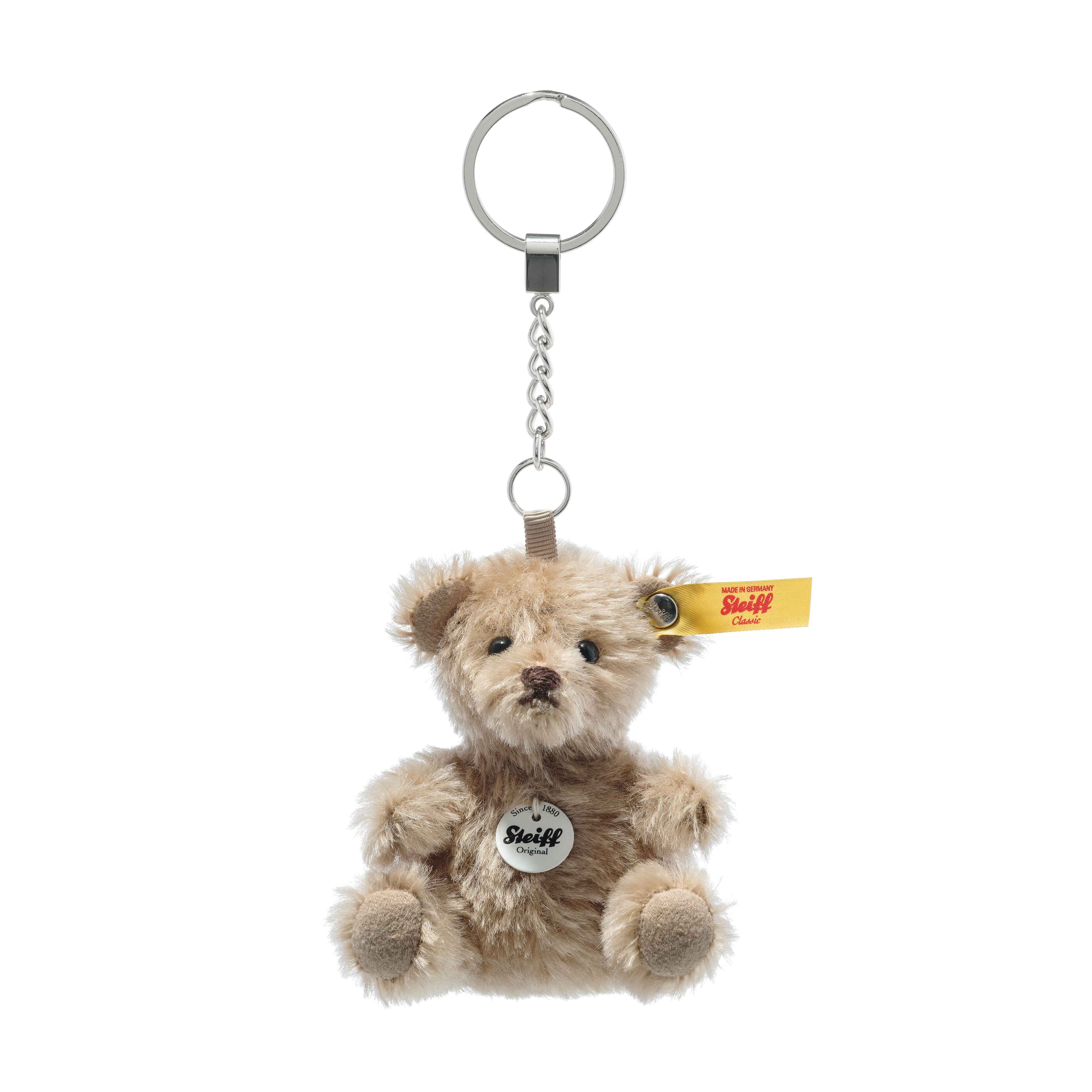 Teddybär Schlüsselanhänger braun 8 cm 