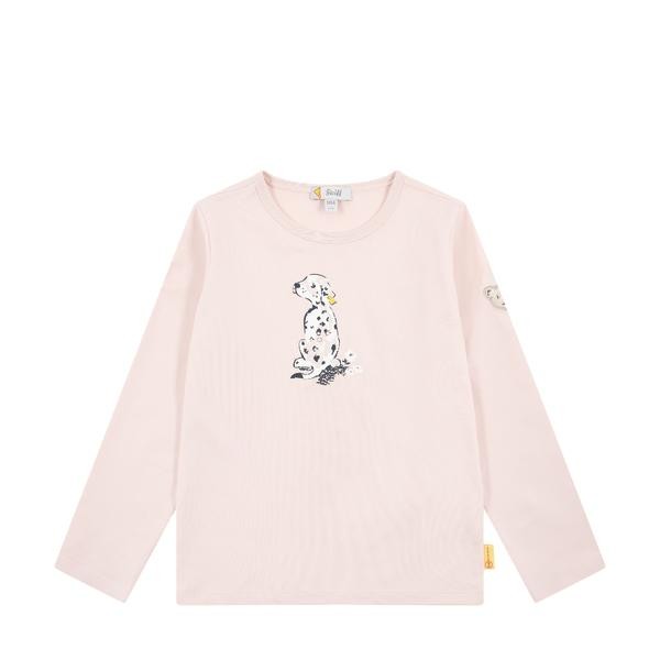 Steiff T-Shirt langarm hellrosa Dalmatiner