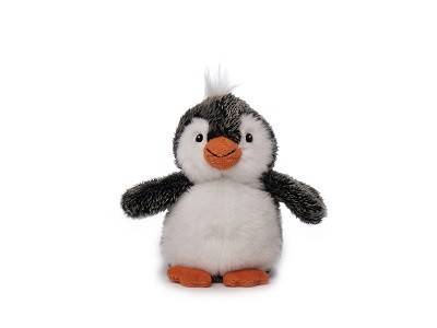 Inware Pinguin stehend 13 cm schwarz-weiß Kuscheltier