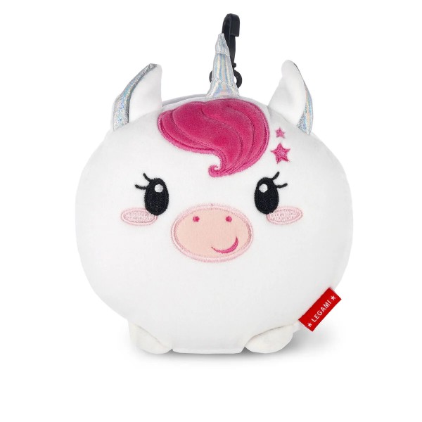 Reisekissen mit Schlafmaske Einhorn Legami Travel Buddy weiß/pink