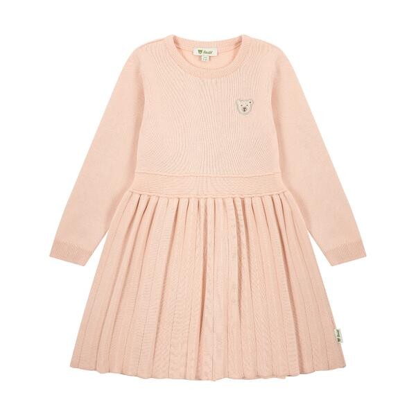 Steiff Kleid langarm Strick rosa