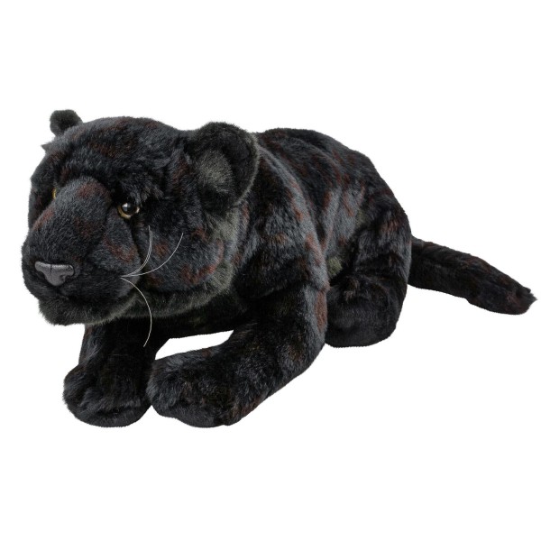Panther schwarz liegend 45 cm (ohne Schwanz) Kuscheltier
