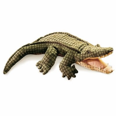 Folkmanis Handpuppe Alligator 60 cm