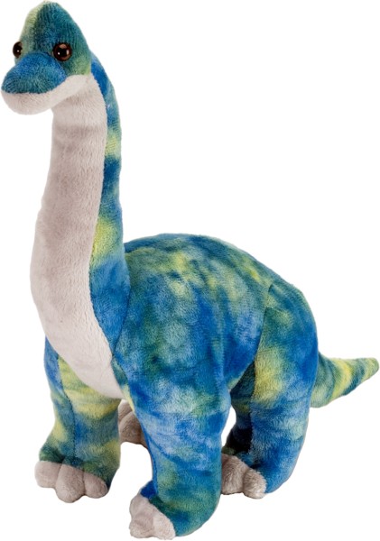 Wild Republic Brachiosaurus 38 cm blau/grün Kuscheltier Dinosaurier