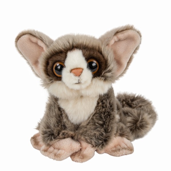Kuscheltier Galagos Buschbaby grau 18 cm Plüschgalagos