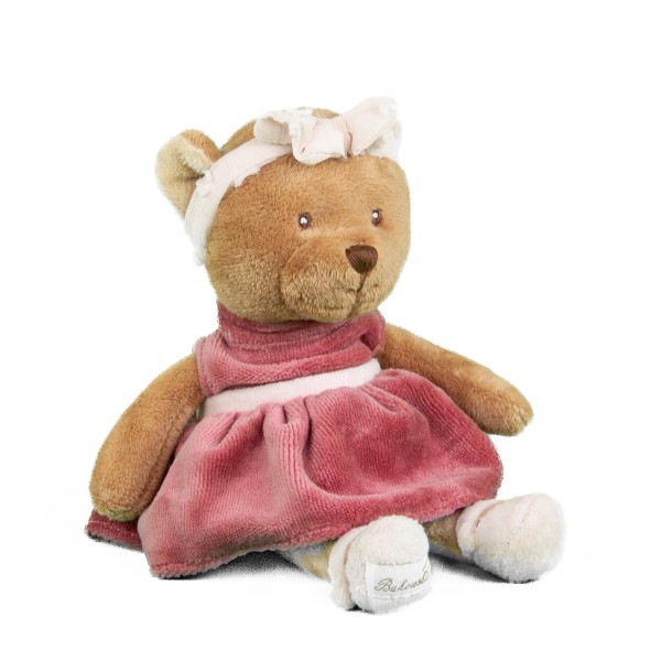 Bukowski Teddybär Baby Meli 20 cm braun/pink