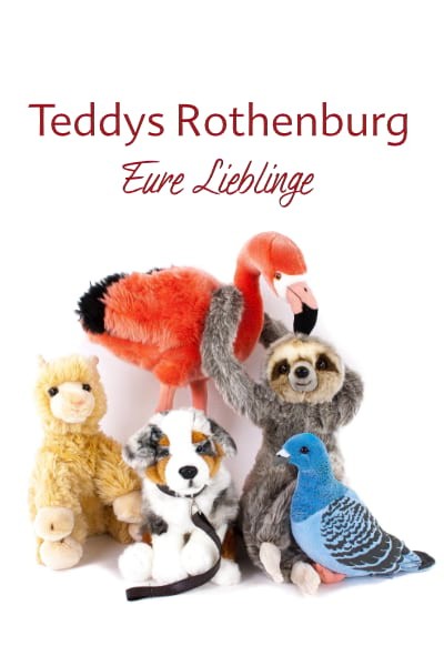 Frettchen 30 cm Kuscheltier Stofftier Teddys Rothenburg 
