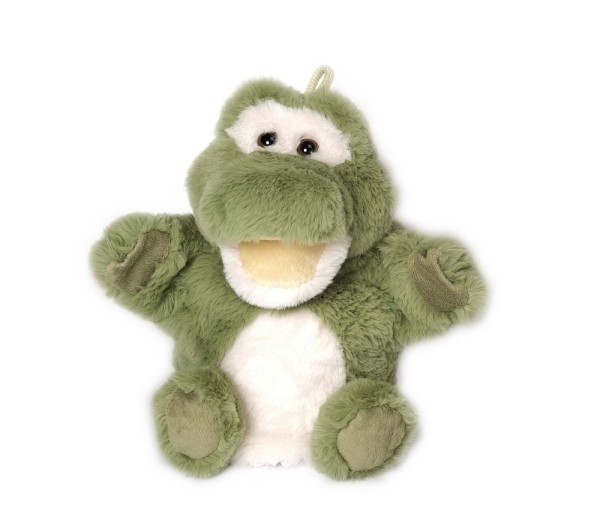 Inware Handpuppe Krokodil grün 22 cm