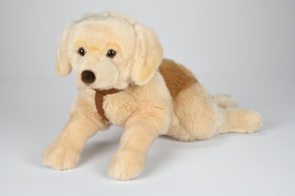 Kuscheltier Golden Retriever liegend 62 cm Hund groß Uni-Toys