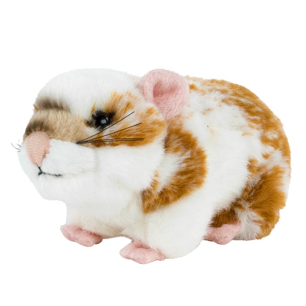 Goldhamster Kuscheltier hellbraun 18 cm
