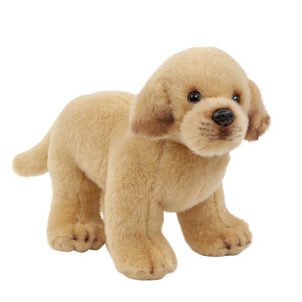 Labrador 20 cm stehend blond Plüschhund Kuscheltier Hund