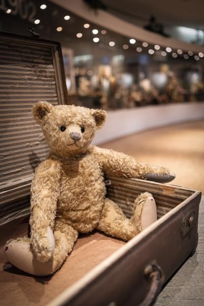 Steiff Teddybär Bärle 43 cm PAB 1905 Vintage-Replica 403507