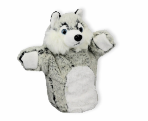 INWARE Handpuppe Husky 22 cm