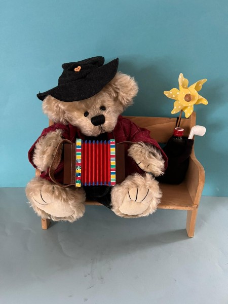 Gudrun Didszilatis Teddybär Vagabund 28 cm