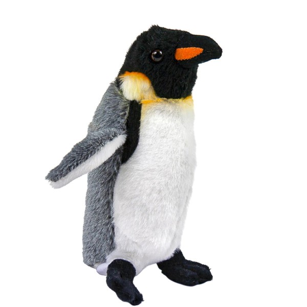 Pinguin klein 18 cm stehend Kuscheltier Uni-Toys Kaiserpinguin