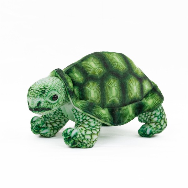 Kuscheltier Landschildkröte grün 20 cm Plüschtier
