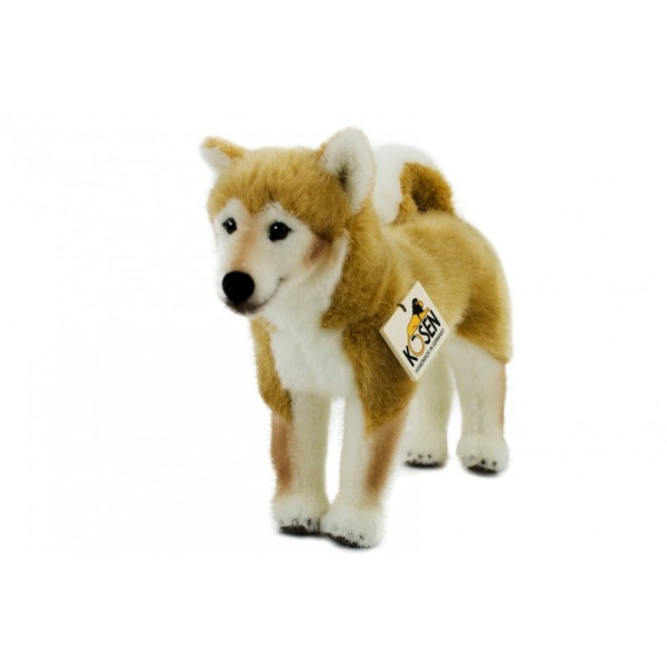 Kösen Hund Shiba-Inu 37 cm creme-hellbraun