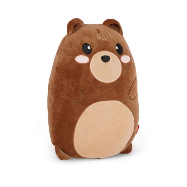 Kissen Super Soft Teddybär braun 42 cm
