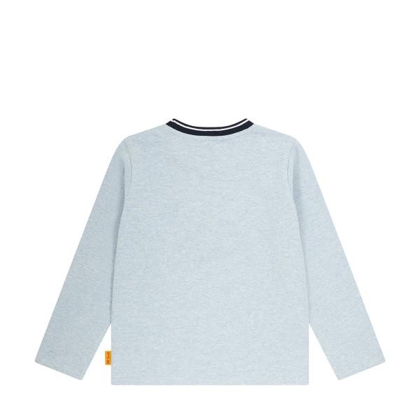 Steiff T-shirt langarm weiß mit Hasendruck