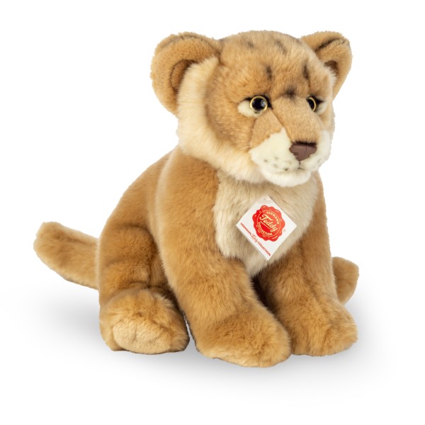 Teddy Hermann Löwenbaby sitzend 27 cm Plüschlöwe