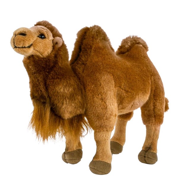 Kamel Kuscheltier stehend 30 cm braun Dromedar