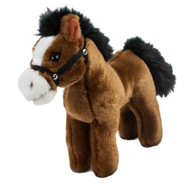 Pferd Rob dunkelbraun 24 cm Kuscheltier Pony