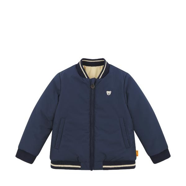 Steiff Wendejacke dunkelblau/beige