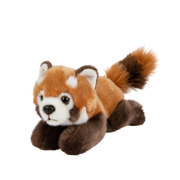 Kuscheltier Roter Panda liegend 20 cm Plüschtier