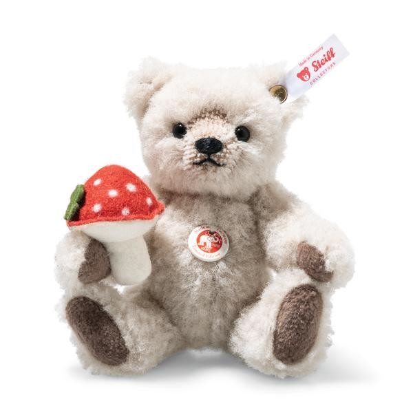 Steiff Teddybär Glücksbringer mit Pilz 13 cm 683954