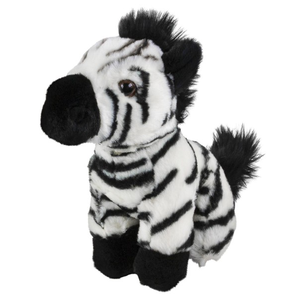 Zebra klein 18 cm sitzend Kuscheltier