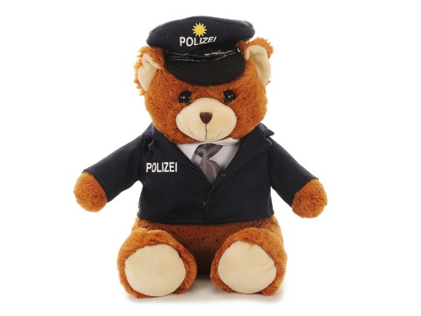 Polizist 27 cm sitzend Teddybär Polizei