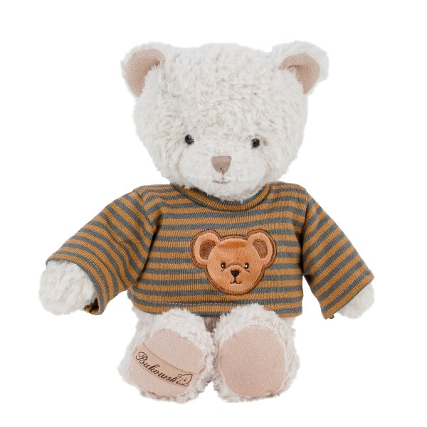 Bukowski Teddybär Jonas creme/braun mit T-Shirt 25 cm