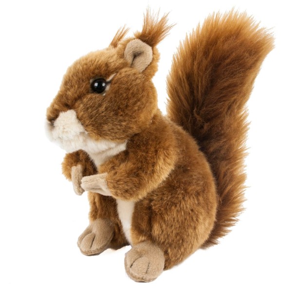 Eichhörnchen rotbraun 17 cm Kuscheltier Uni-Toys
