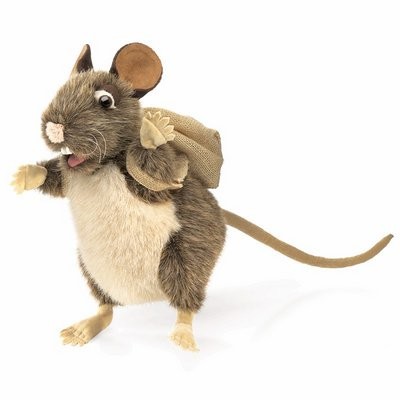 Folkmanis Handpuppe Packratte 30 cm