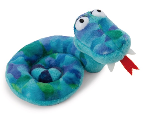Nici Magnet Schlange ZsaZsa blau 11 cm