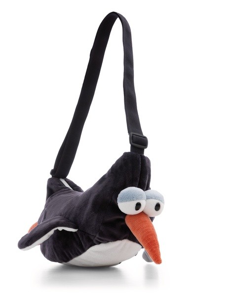 Nici Schultertasche Pinguin Jorge Thunder 30 cm Plüschpinguin