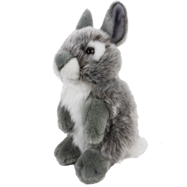 Hase grau Tobi 16 cm Kuscheltier Uni-Toys