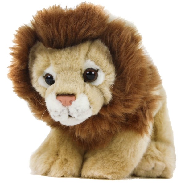 Löwe männlich 30 cm mit Löwenmähne Kuscheltier Uni-Toys